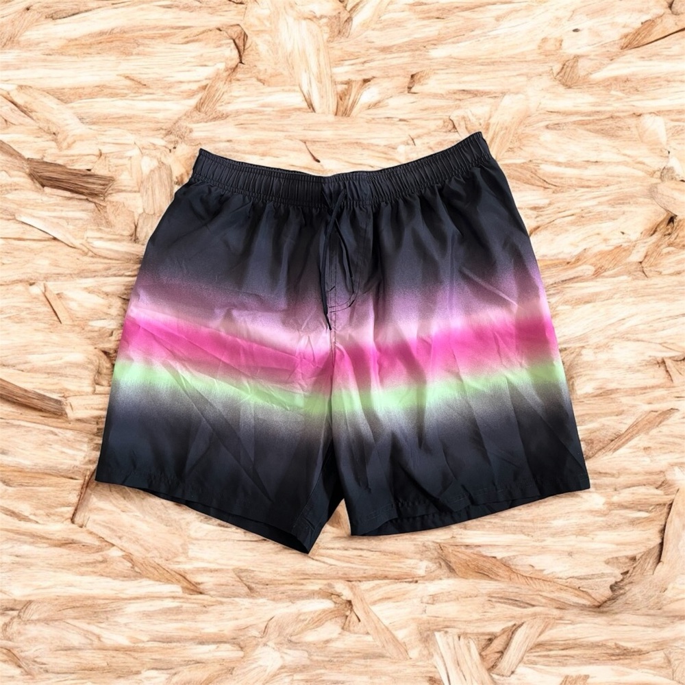 ✔️ NWT✔️ NIKE Tie Dye Gradient Swim Trunks Shorts